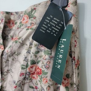 SOLD.Lauren Ralph Lauren High Waist Floral. Size 4